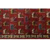 Large Turkish Wool Area Rug 5'2" x 8'2" | Vintage Carpet with Traditional Anatolian Anka Bird Motifs 