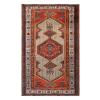Vintage Rug, Area Rug 3'1 x 5'5 feet / 95 x 165 cm
