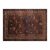 Vintage Rug, Area Rug 4 x 6 feet / 118 x 182 cm