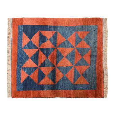 4x4 Konya Carpet, Turkish Rug, Pure Sheep Wool Rug, New Production Handmade Rug, 3'11 x 4'1