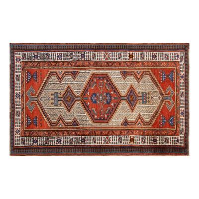 Vintage Rug, Area Rug 3'1 x 5'5 feet / 95 x 165 cm